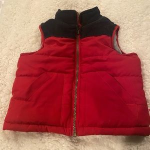 Carter’s Polyester Vest Red and Navy - 18M